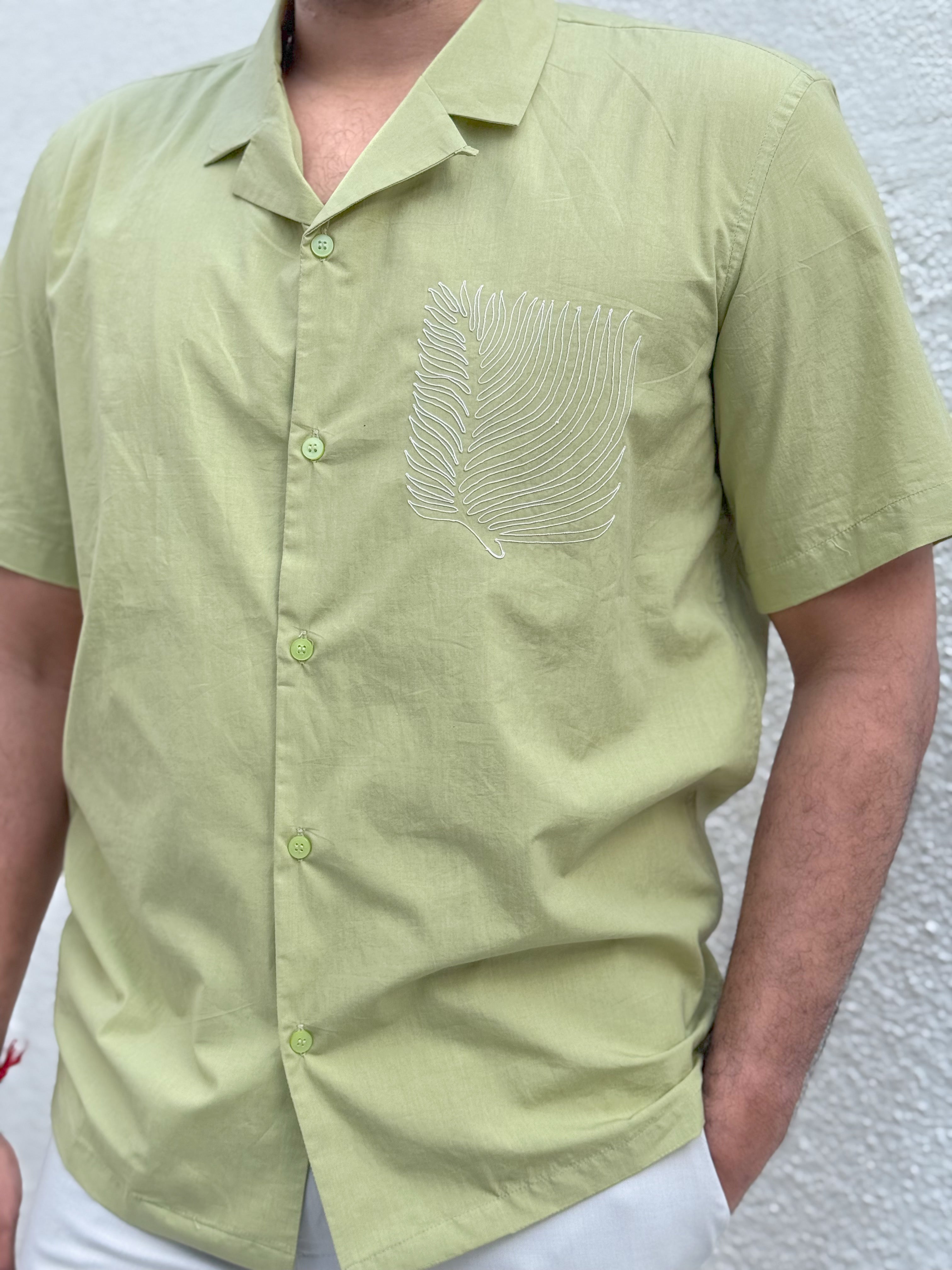 Pista Leaf Organic Cotton Shirt