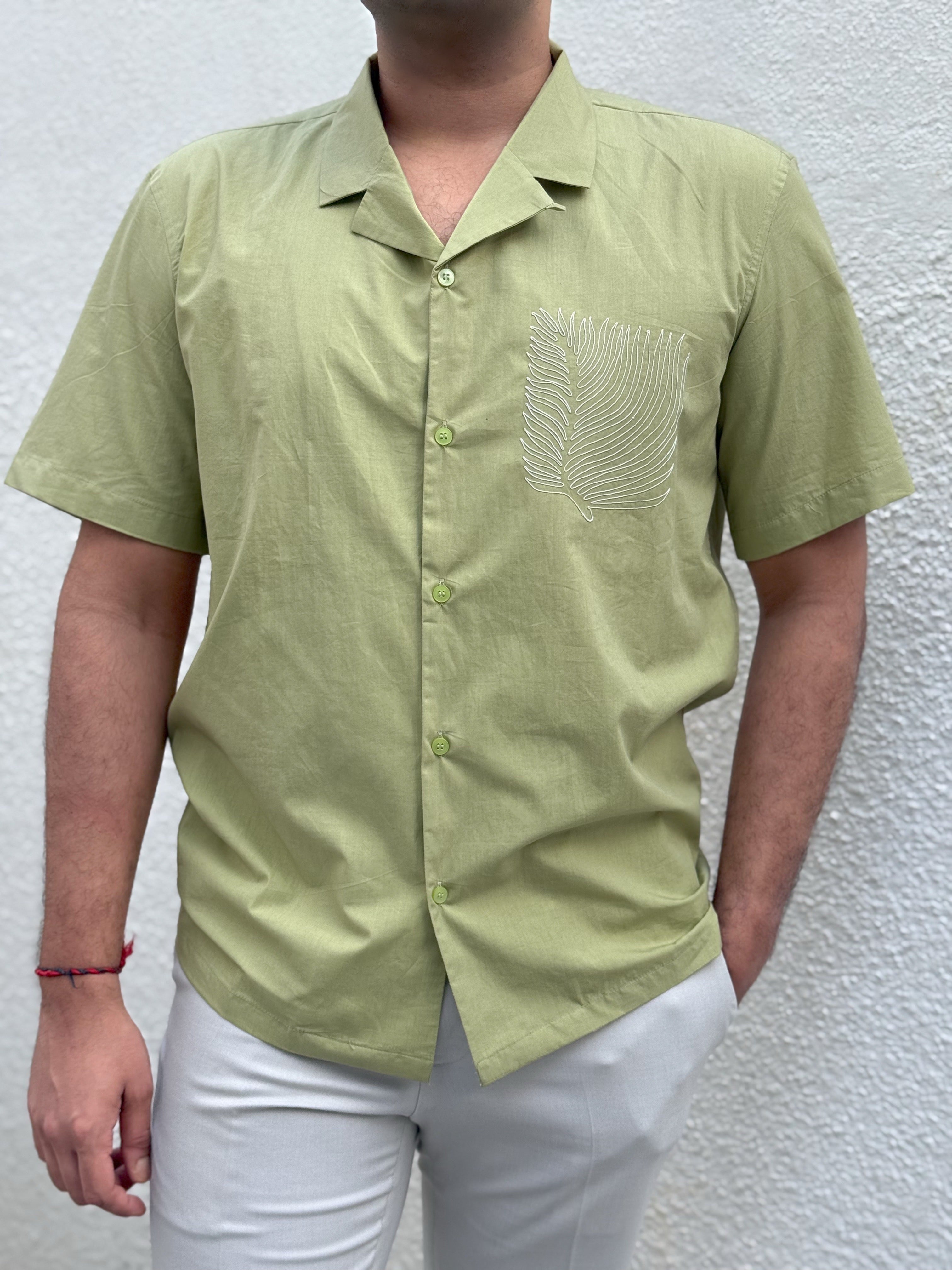 Pista Leaf Organic Cotton Shirt