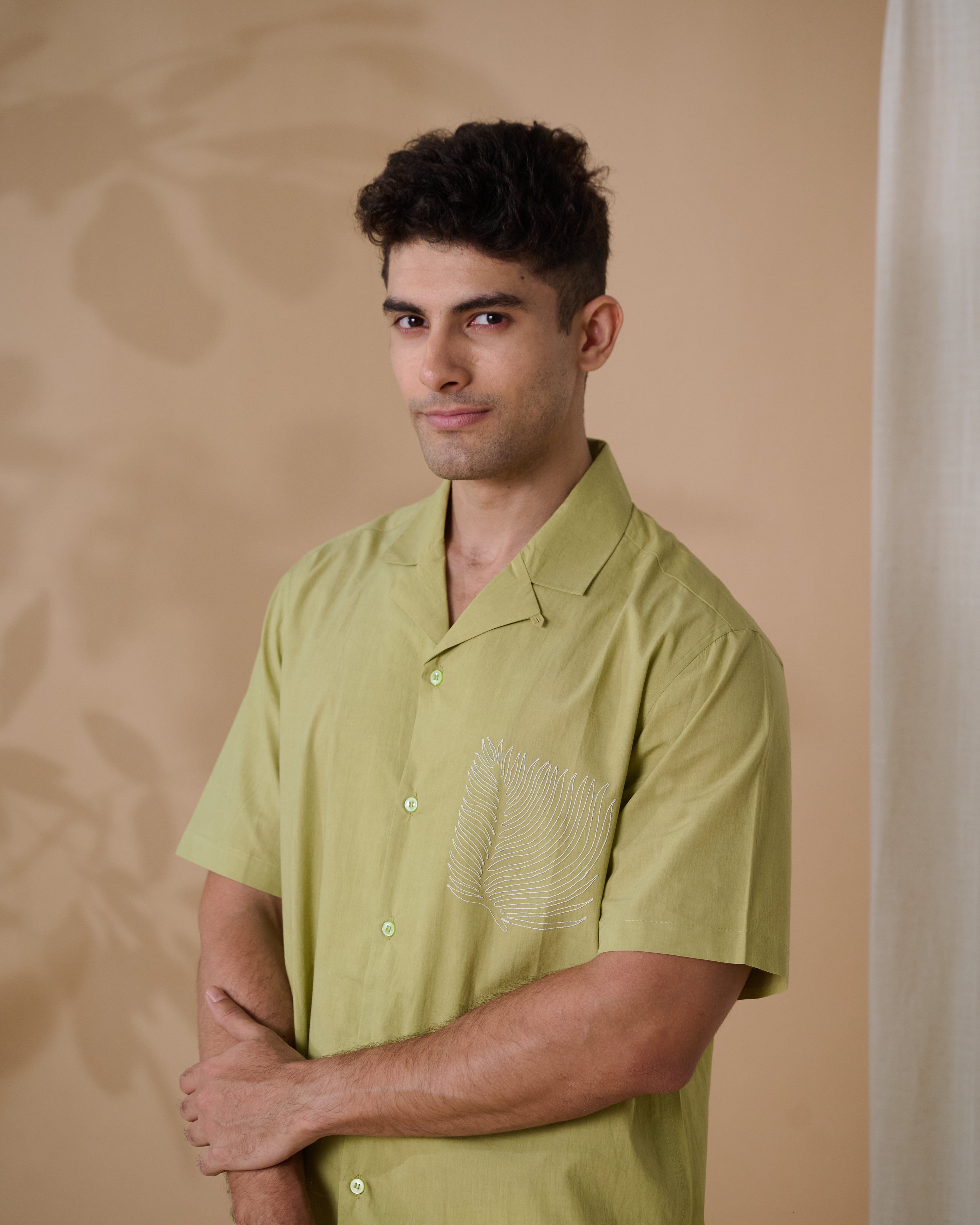 Pista Leaf Organic Cotton Shirt