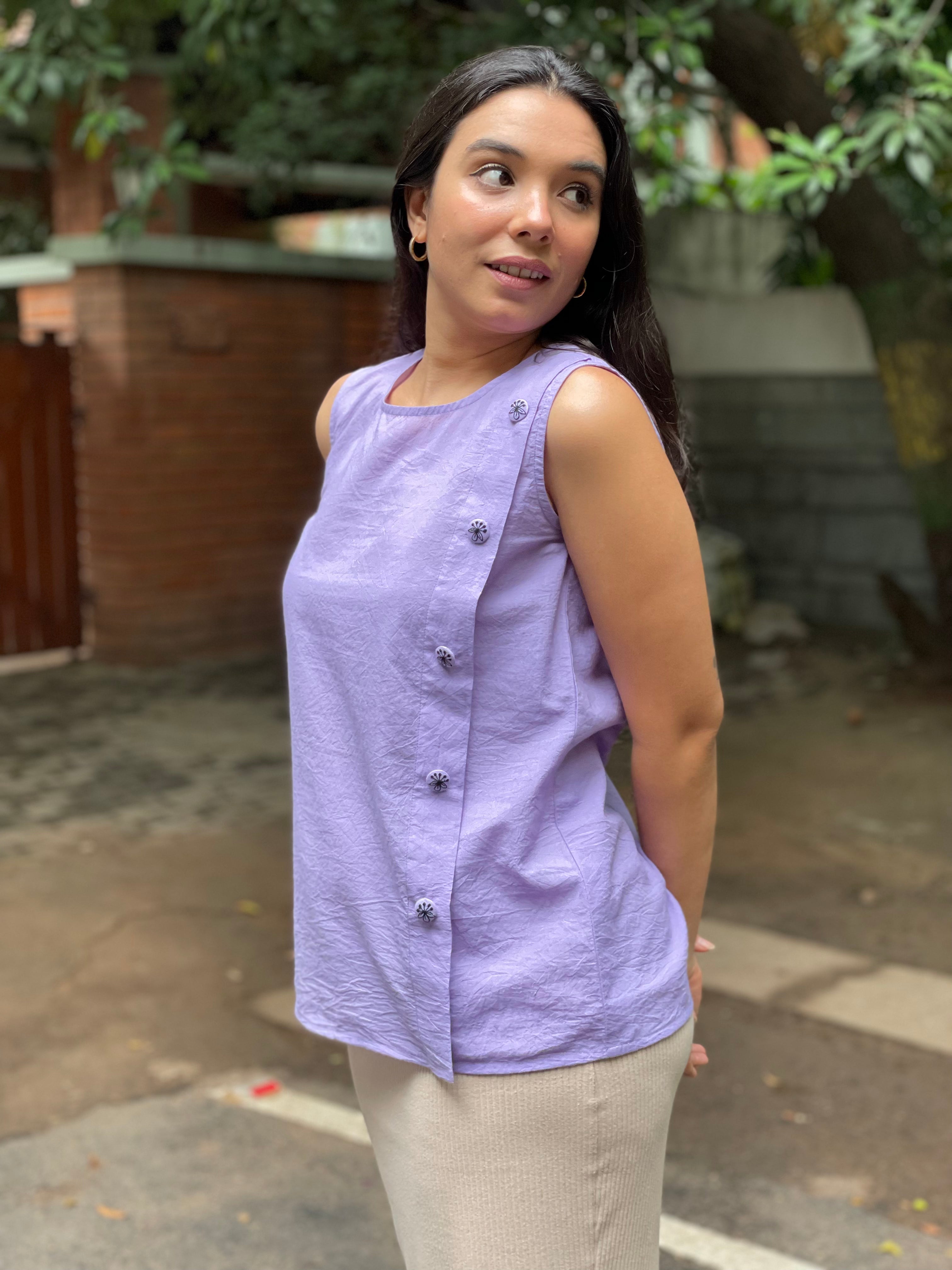 Lavender Dream Organic Cotton Top