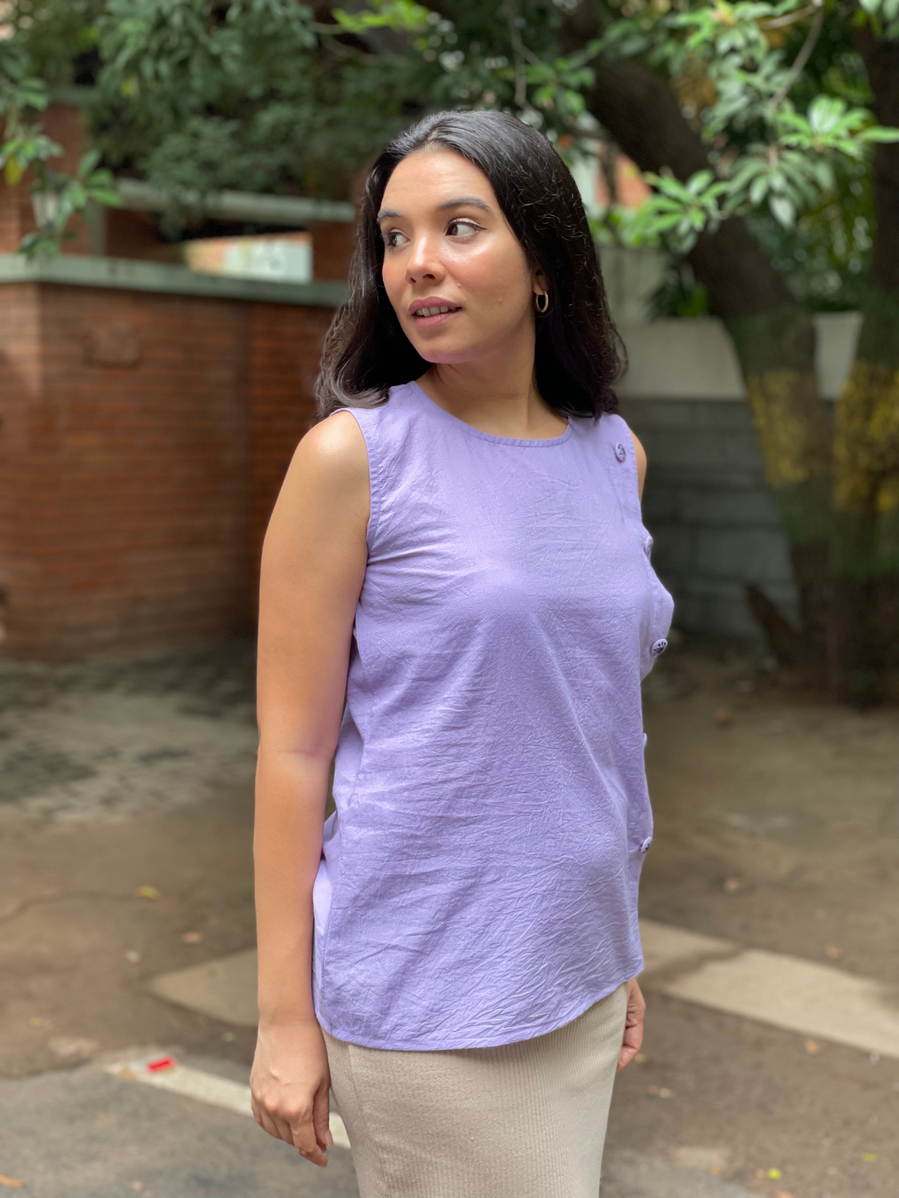 Lavender Dream Organic Cotton Top